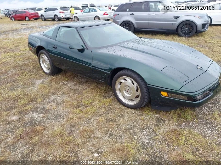 1995 Chevrolet Corvette VIN: 1G1YY22P0S5120106 Lot: 40531800