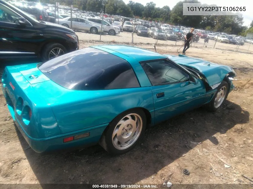 1996 Chevrolet Corvette VIN: 1G1YY22P3T5106265 Lot: 40381949