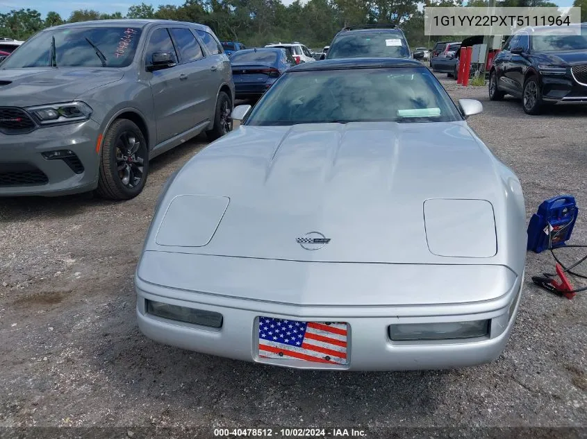 1996 Chevrolet Corvette VIN: 1G1YY22PXT5111964 Lot: 40478512