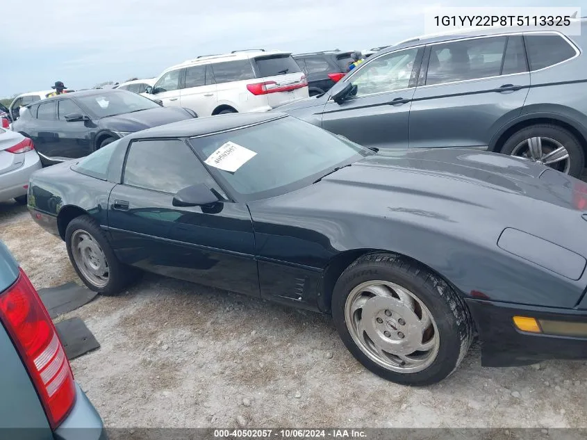 1996 Chevrolet Corvette VIN: 1G1YY22P8T5113325 Lot: 40502057