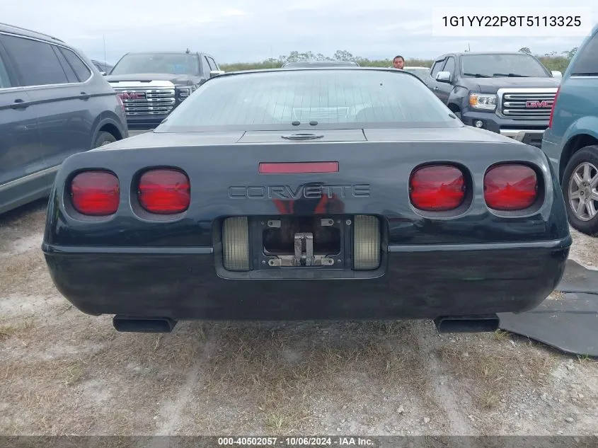 1996 Chevrolet Corvette VIN: 1G1YY22P8T5113325 Lot: 40502057