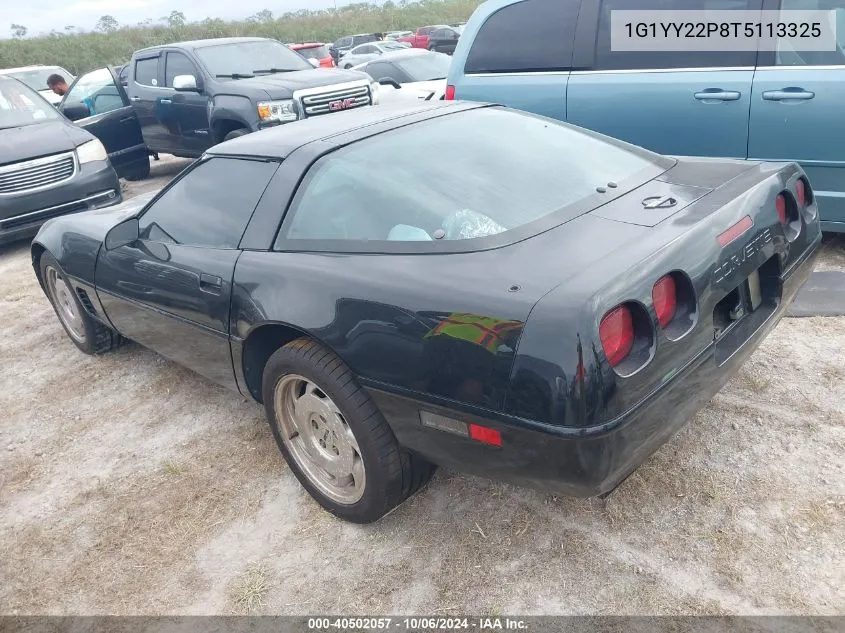 1996 Chevrolet Corvette VIN: 1G1YY22P8T5113325 Lot: 40502057