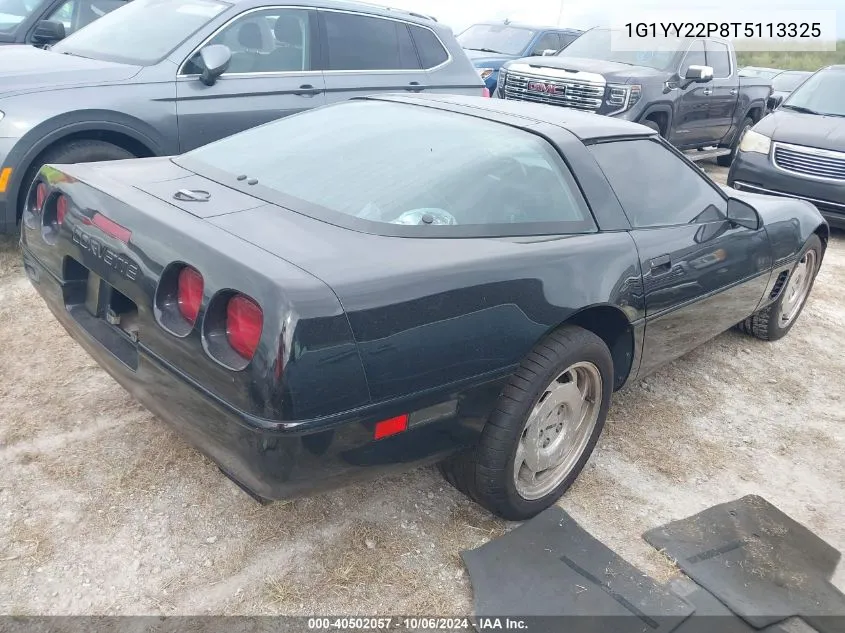 1996 Chevrolet Corvette VIN: 1G1YY22P8T5113325 Lot: 40502057