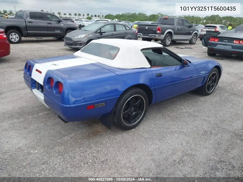 1G1YY3251T5600435 1996 Chevrolet Corvette