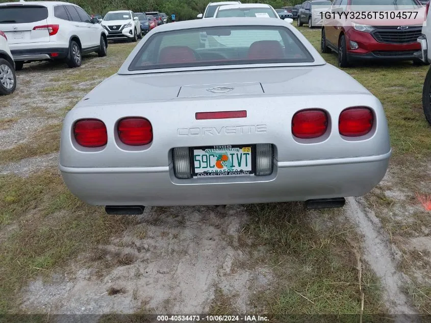 1996 Chevrolet Corvette VIN: 1G1YY3256T5104577 Lot: 40534473