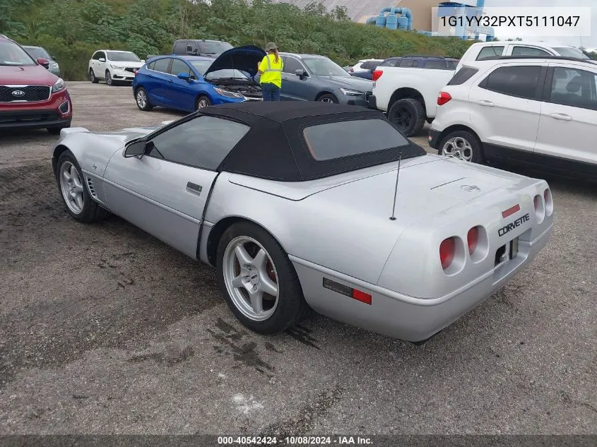 1996 Chevrolet Corvette VIN: 1G1YY32PXT5111047 Lot: 40542424