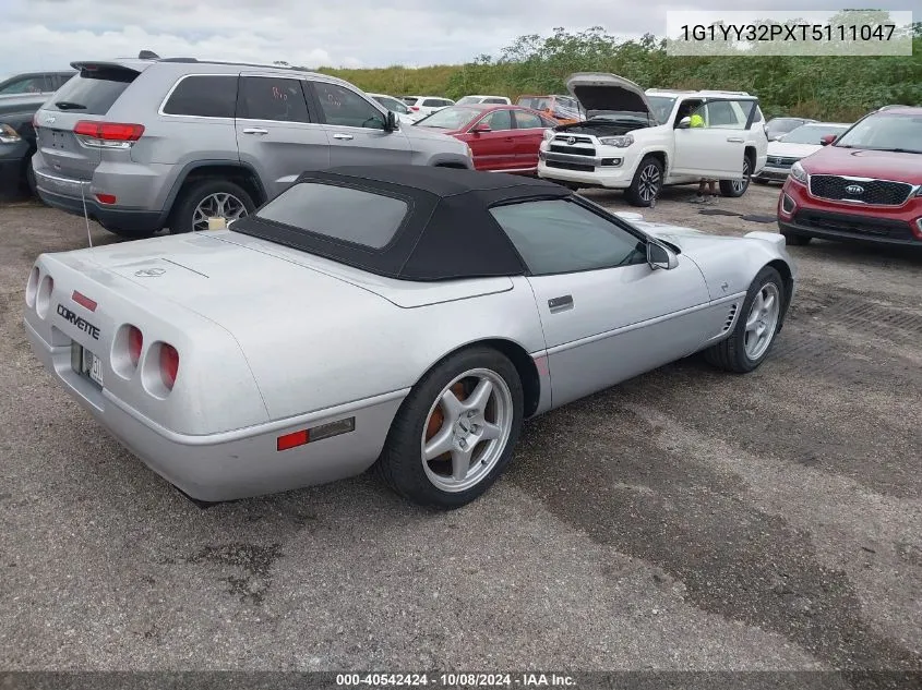 1996 Chevrolet Corvette VIN: 1G1YY32PXT5111047 Lot: 40542424