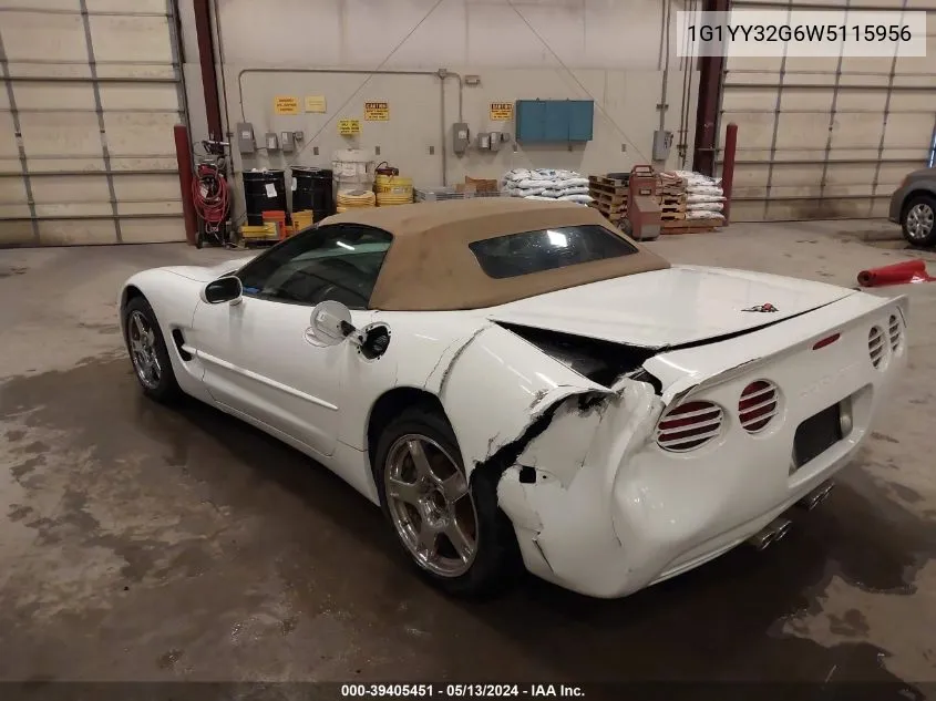 1G1YY32G6W5115956 1998 Chevrolet Corvette