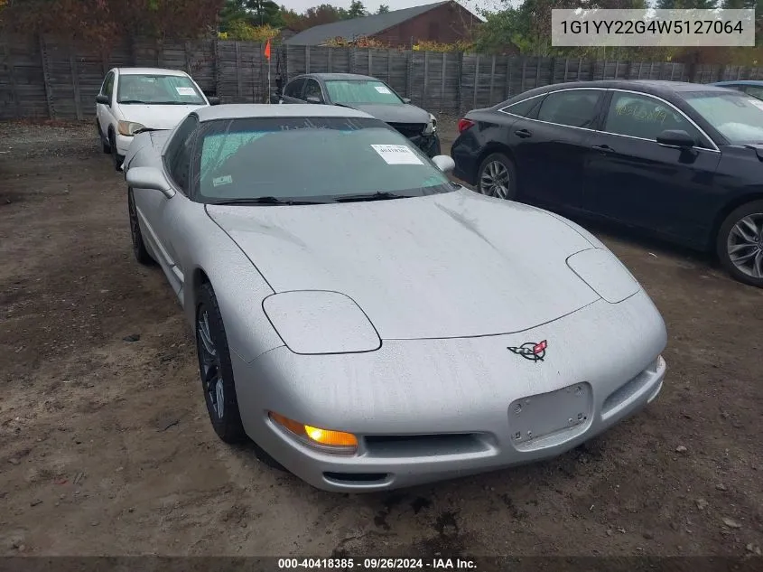 1998 Chevrolet Corvette VIN: 1G1YY22G4W5127064 Lot: 40418385