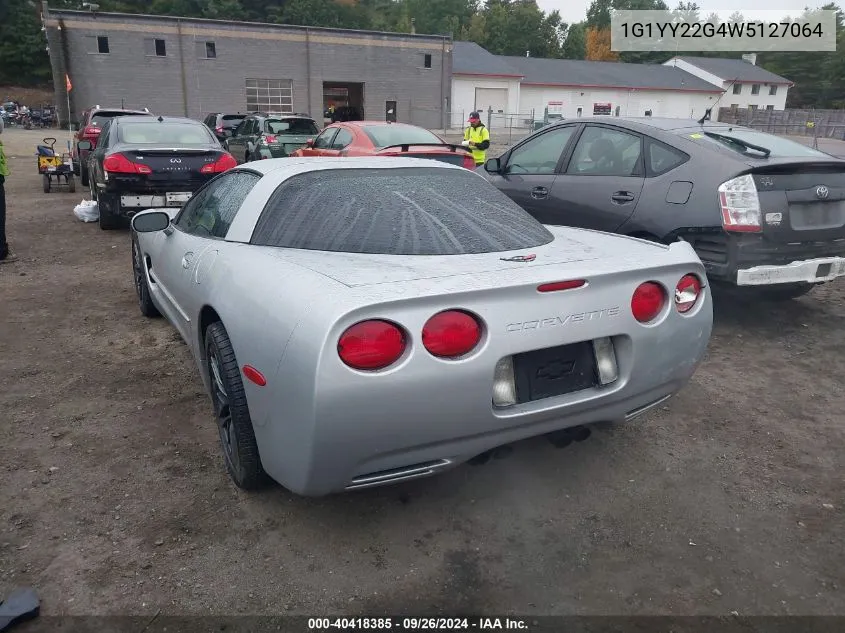 1998 Chevrolet Corvette VIN: 1G1YY22G4W5127064 Lot: 40418385