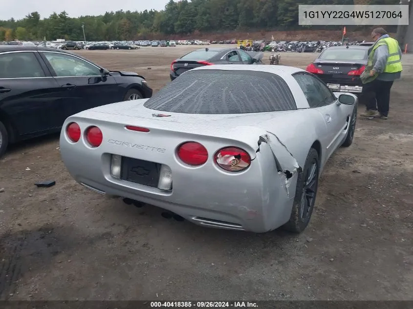 1998 Chevrolet Corvette VIN: 1G1YY22G4W5127064 Lot: 40418385