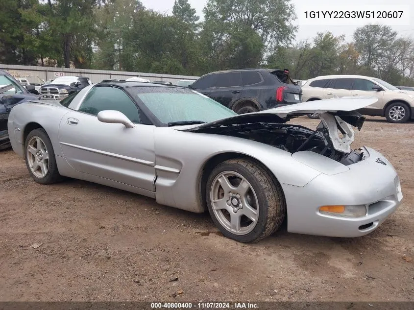 1998 Chevrolet Corvette VIN: 1G1YY22G3W5120607 Lot: 40800400