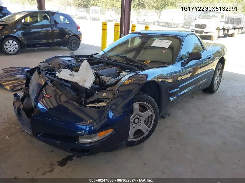 1999 Chevrolet Corvette VIN: 1G1YY22G0X5132991 Lot: 40247066