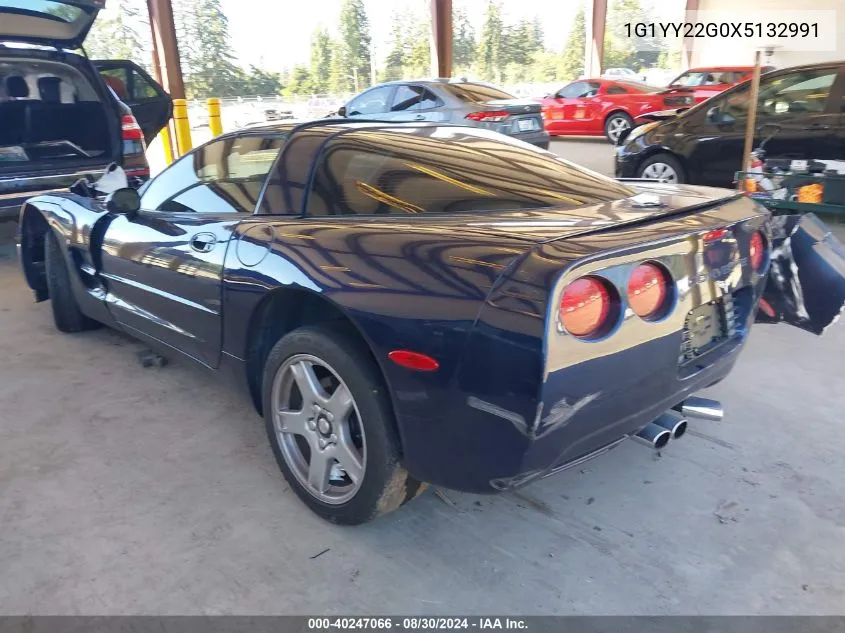 1999 Chevrolet Corvette VIN: 1G1YY22G0X5132991 Lot: 40247066