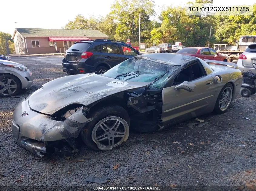 1G1YY12GXX5111785 1999 Chevrolet Corvette Hardtop