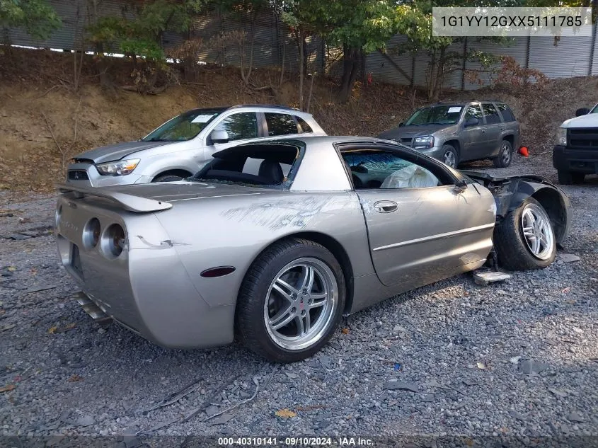 1G1YY12GXX5111785 1999 Chevrolet Corvette Hardtop