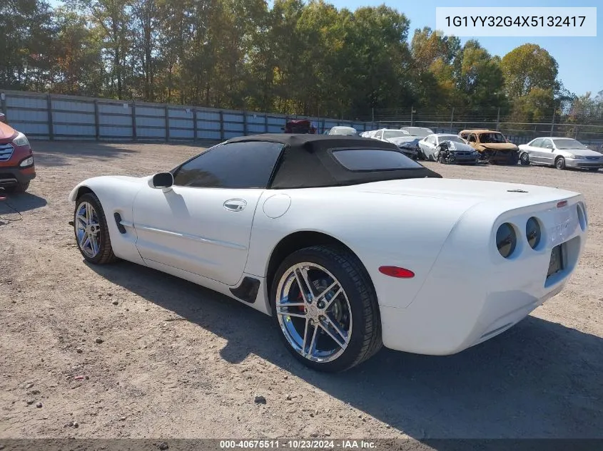 1999 Chevrolet Corvette VIN: 1G1YY32G4X5132417 Lot: 40675511