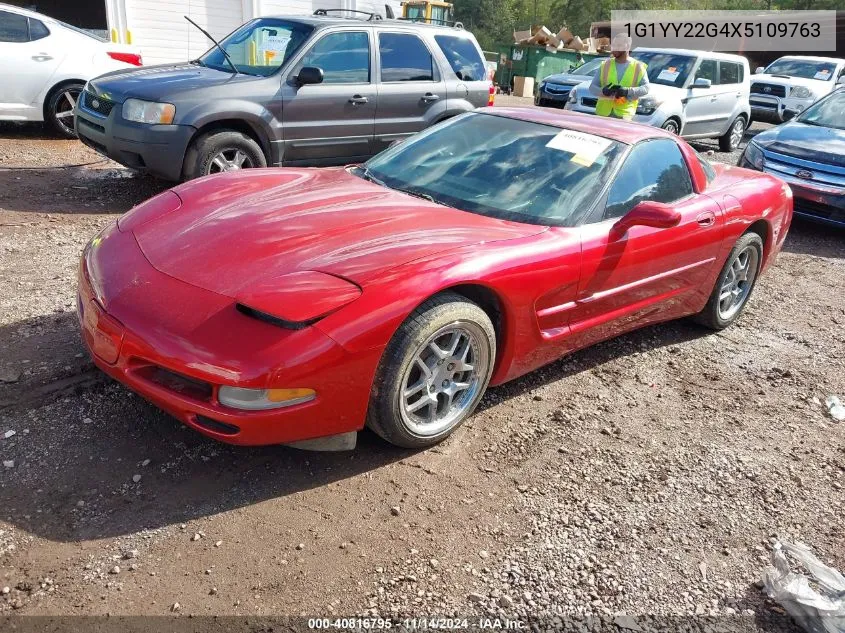 1999 Chevrolet Corvette VIN: 1G1YY22G4X5109763 Lot: 40816795