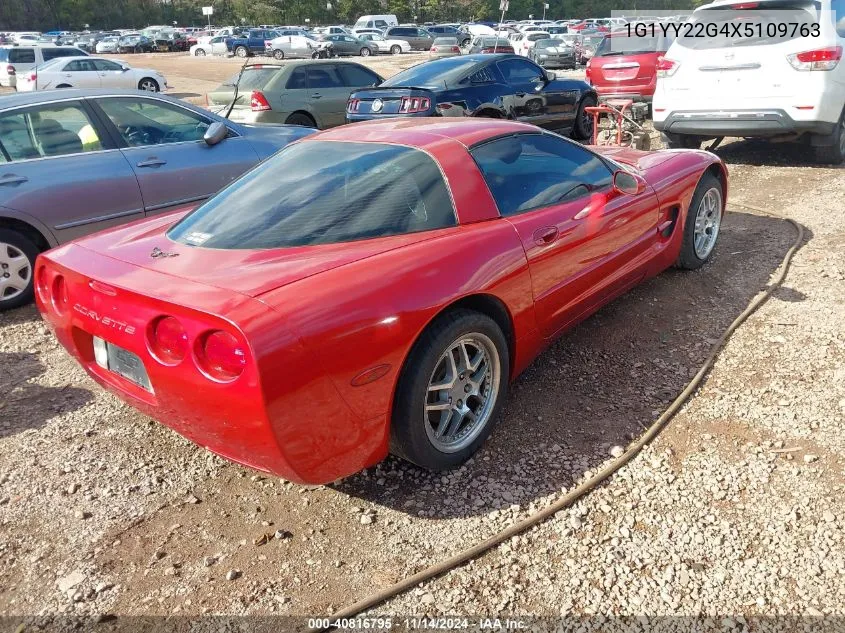 1999 Chevrolet Corvette VIN: 1G1YY22G4X5109763 Lot: 40816795