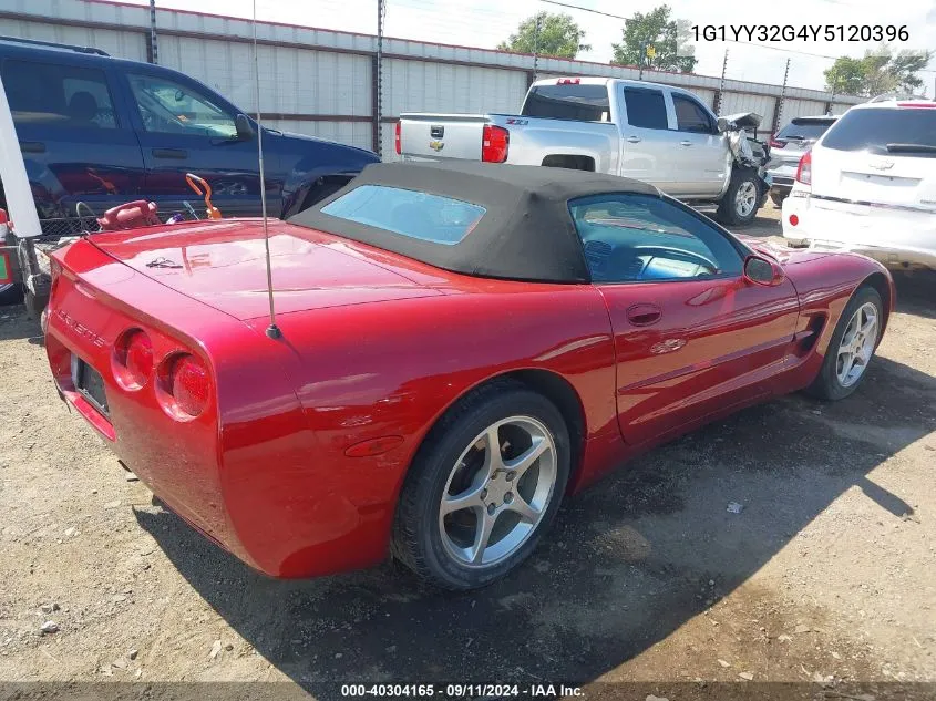 1G1YY32G4Y5120396 2000 Chevrolet Corvette