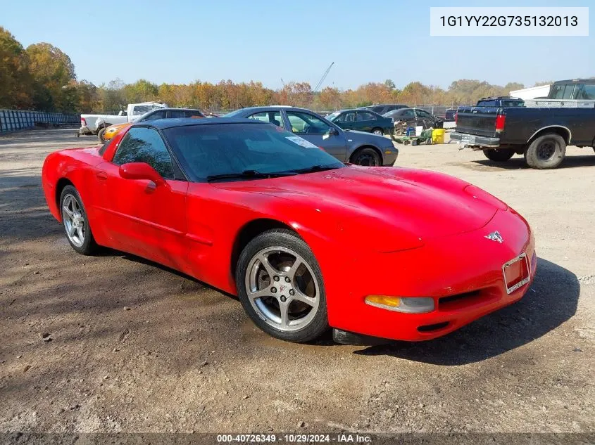 2003 Chevrolet Corvette VIN: 1G1YY22G735132013 Lot: 40726349