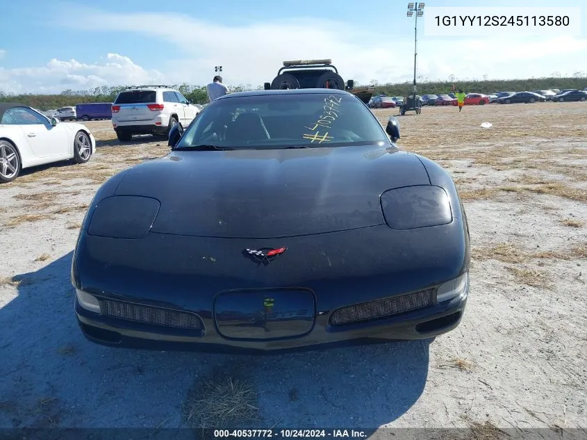 2004 Chevrolet Corvette Z06 Hardtop VIN: 1G1YY12S245113580 Lot: 40537772