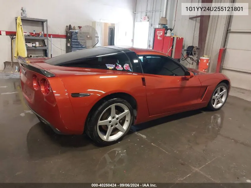 1G1YY24U255121801 2005 Chevrolet Corvette