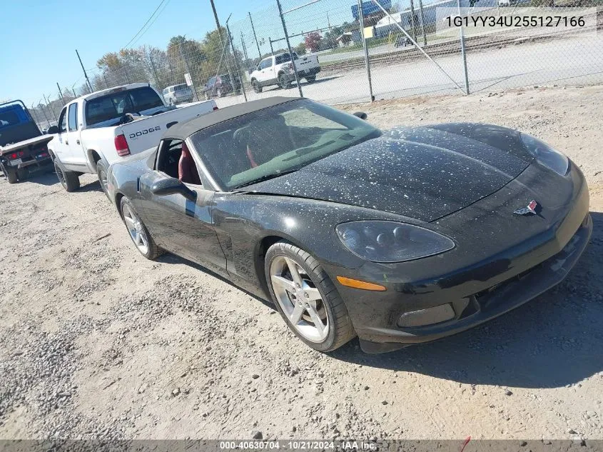 2005 Chevrolet Corvette VIN: 1G1YY34U255127166 Lot: 40630704