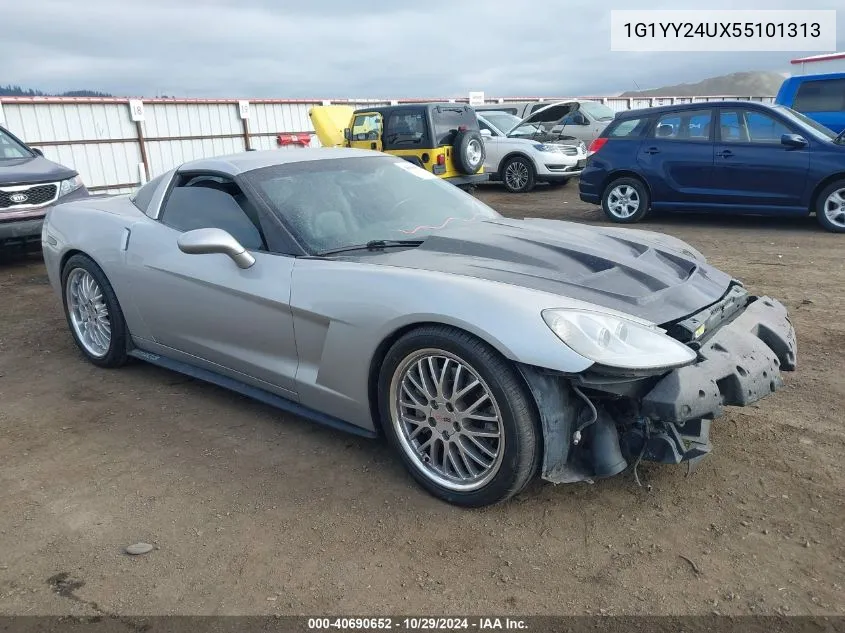 2005 Chevrolet Corvette VIN: 1G1YY24UX55101313 Lot: 40690652