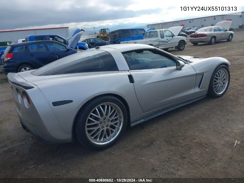 2005 Chevrolet Corvette VIN: 1G1YY24UX55101313 Lot: 40690652