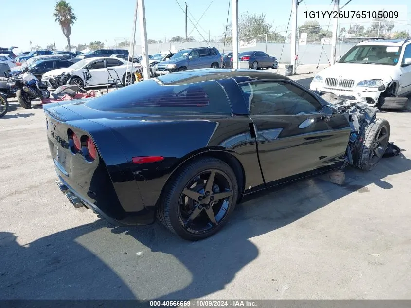 1G1YY26U765105009 2006 Chevrolet Corvette