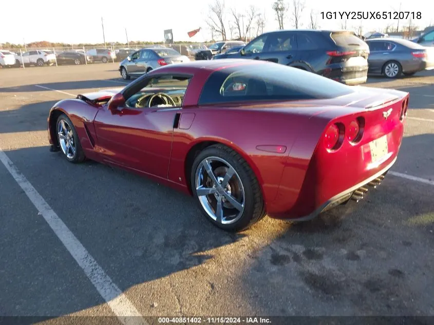 1G1YY25UX65120718 2006 Chevrolet Corvette