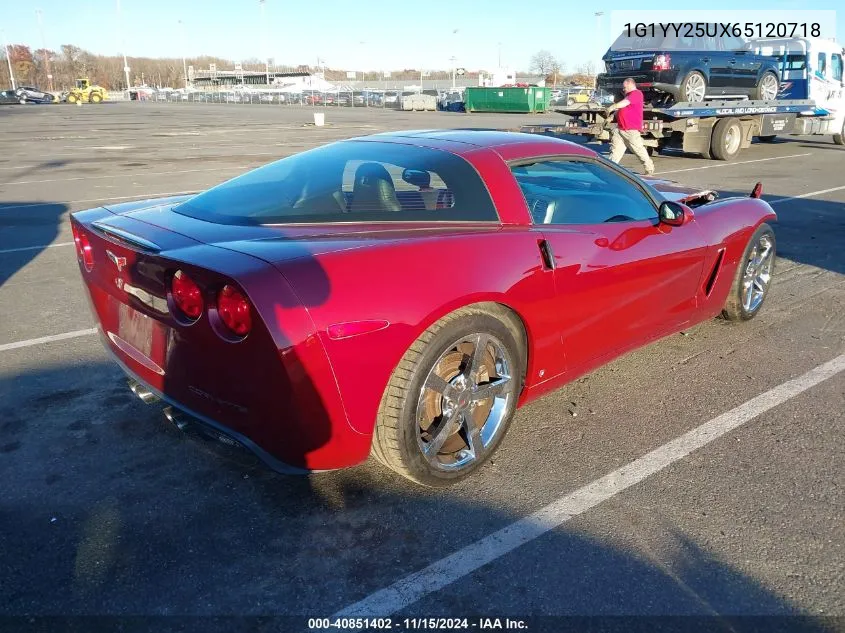 1G1YY25UX65120718 2006 Chevrolet Corvette