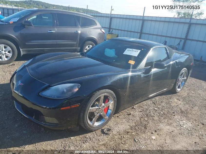 1G1YY25U175140535 2007 Chevrolet Corvette