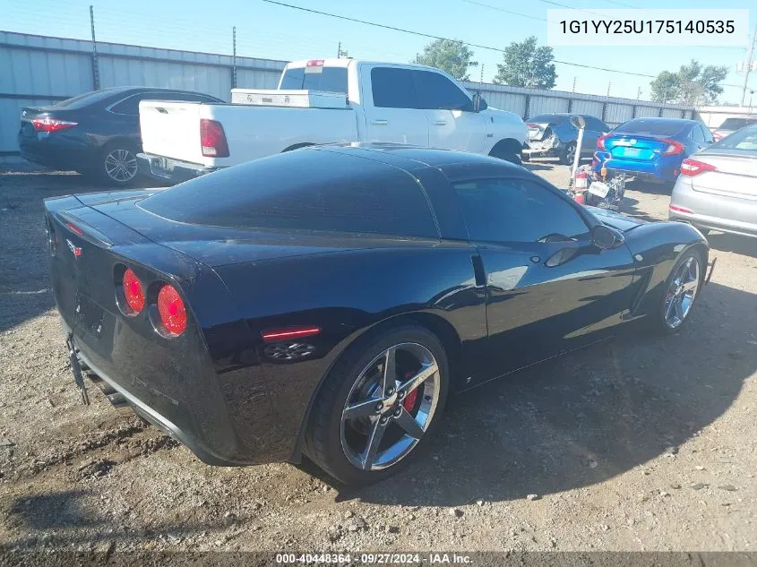 1G1YY25U175140535 2007 Chevrolet Corvette