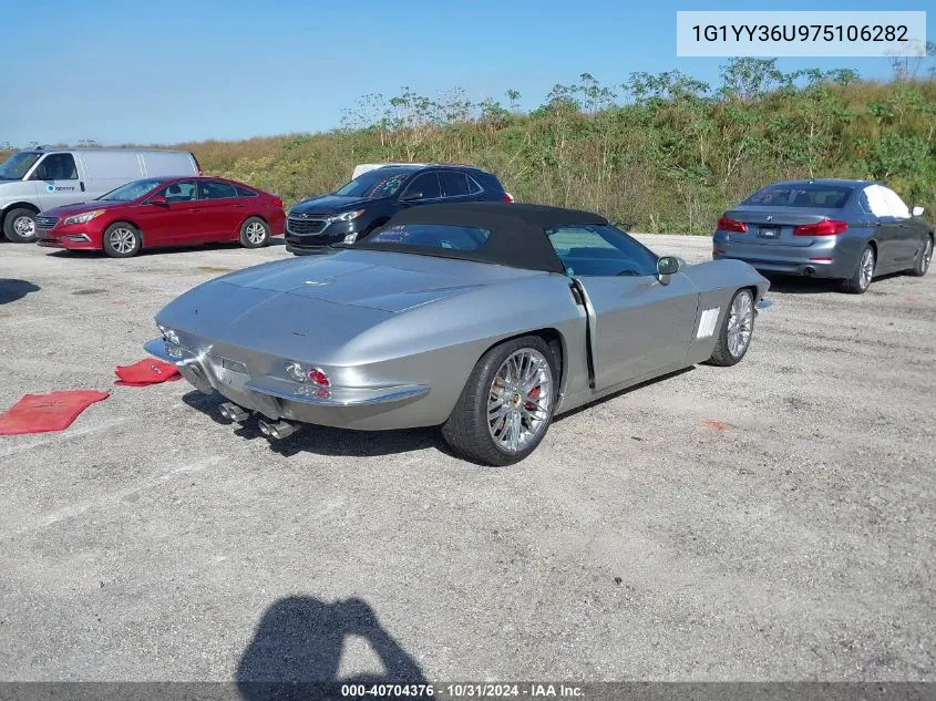 2007 Chevrolet Corvette VIN: 1G1YY36U975106282 Lot: 40704376