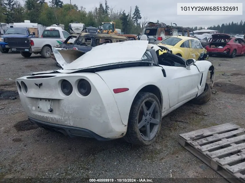 1G1YY26W685132691 2008 Chevrolet Corvette