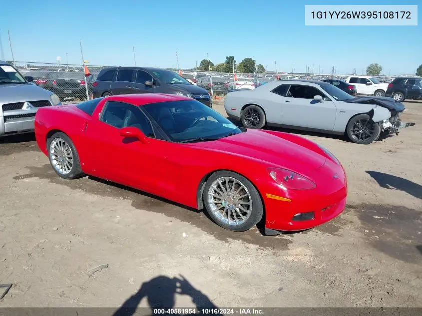 2009 Chevrolet Corvette VIN: 1G1YY26W395108172 Lot: 40581954