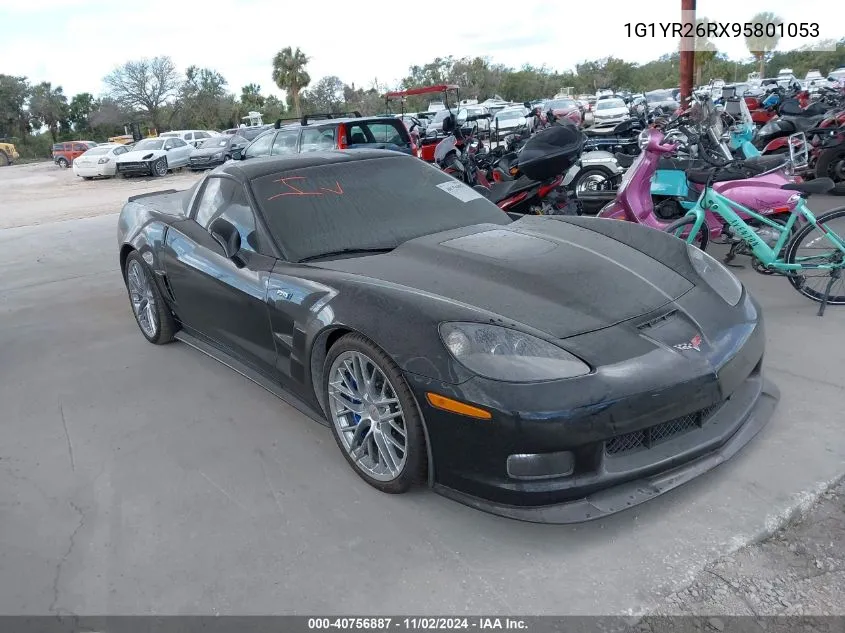 2009 Chevrolet Corvette Zr1 VIN: 1G1YR26RX95801053 Lot: 40756887