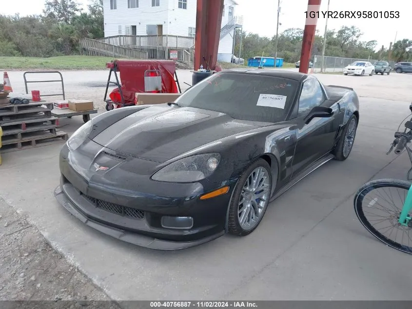 2009 Chevrolet Corvette Zr1 VIN: 1G1YR26RX95801053 Lot: 40756887