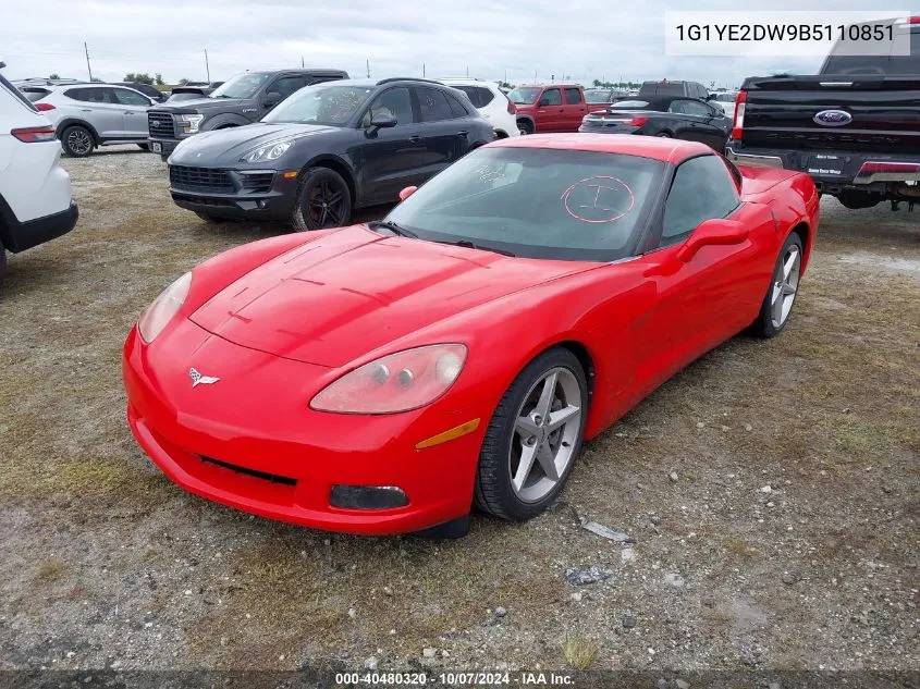 1G1YE2DW9B5110851 2011 Chevrolet Corvette