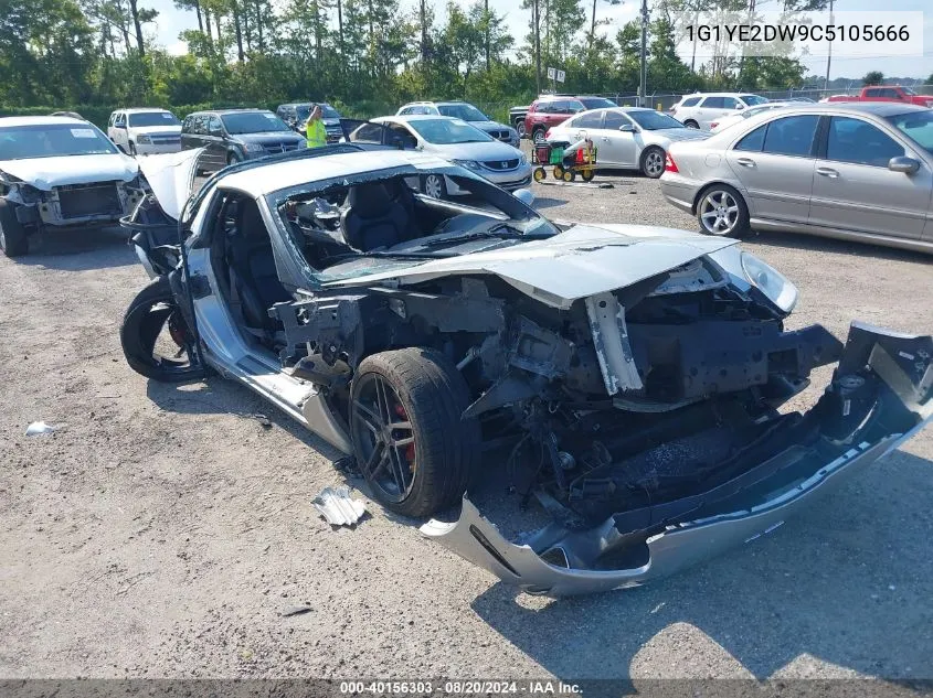 2012 Chevrolet Corvette VIN: 1G1YE2DW9C5105666 Lot: 40156303