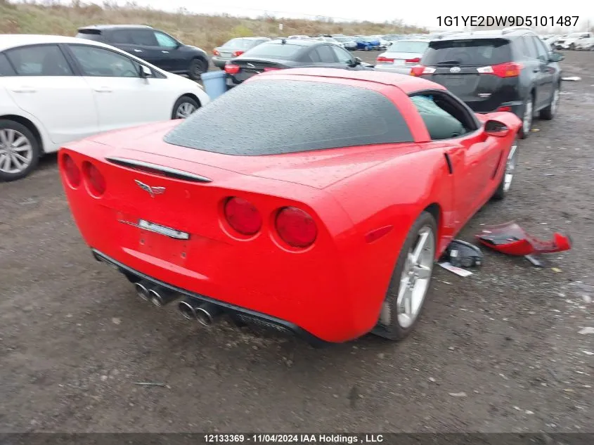 2013 Chevrolet Corvette VIN: 1G1YE2DW9D5101487 Lot: 12133369