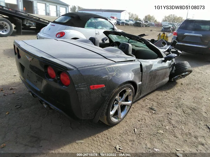 1G1YS3DW8D5108073 2013 Chevrolet Corvette Grand Sport