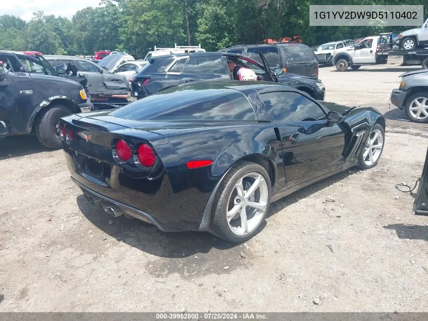 2013 Chevrolet Corvette Grand Sport VIN: 1G1YV2DW9D5110402 Lot: 39952800