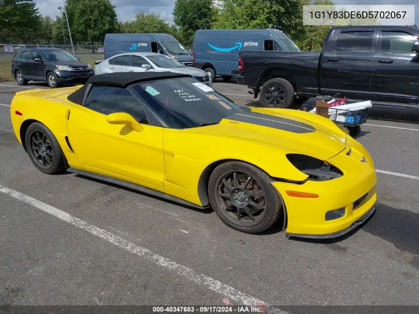 1G1Y83DE6D5702067 2013 Chevrolet Corvette 427