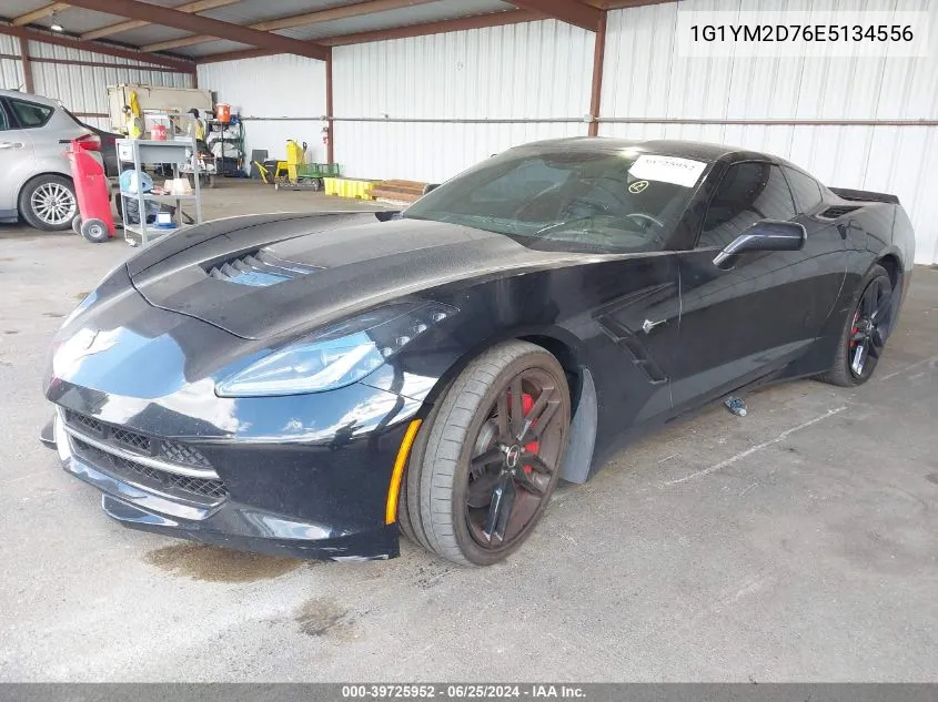 2014 Chevrolet Corvette Stingray Z51 VIN: 1G1YM2D76E5134556 Lot: 39725952