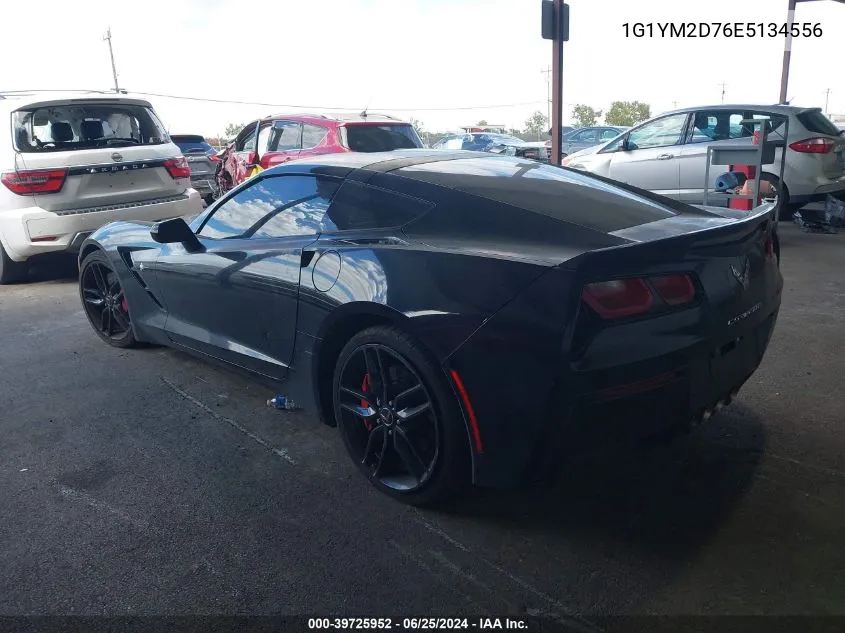 2014 Chevrolet Corvette Stingray Z51 VIN: 1G1YM2D76E5134556 Lot: 39725952