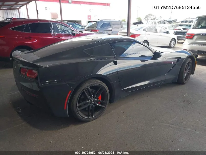 2014 Chevrolet Corvette Stingray Z51 VIN: 1G1YM2D76E5134556 Lot: 39725952