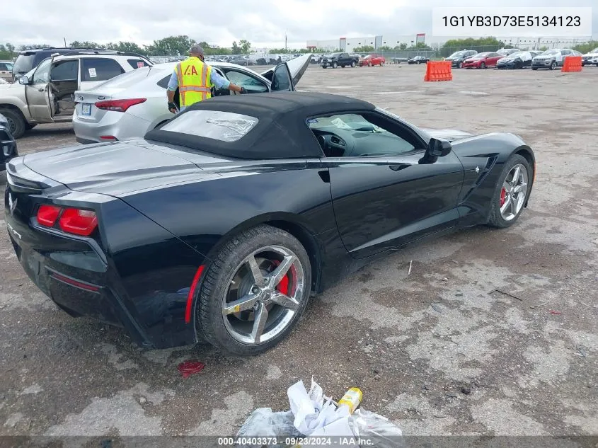 2014 Chevrolet Corvette Stingray VIN: 1G1YB3D73E5134123 Lot: 40403373